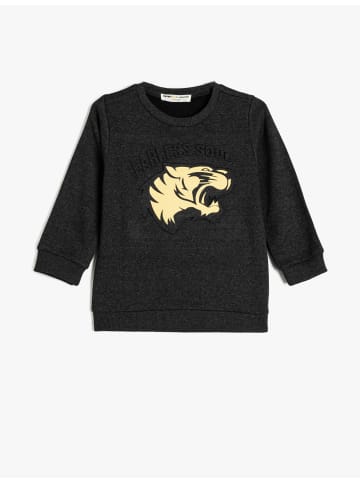 KOTON Sweatshirt in Anthrazit