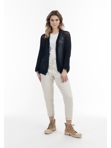 DreiMaster Damen Strick Cardigan in Marine