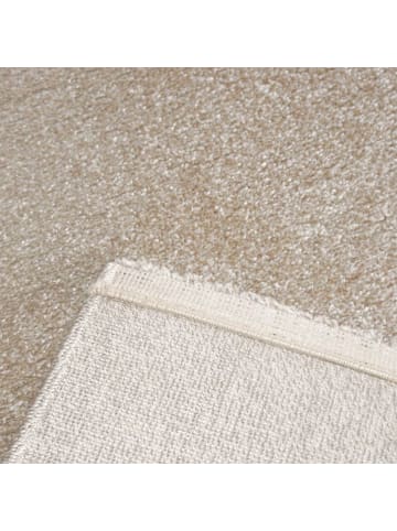 Astra Hochflorteppich SAMOA UNI 1 in Hellbraun