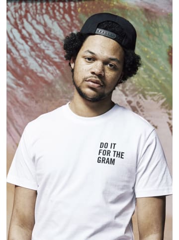 Mister Tee T-Shirt "Do It For The Gram Likes Tee" in Weiß