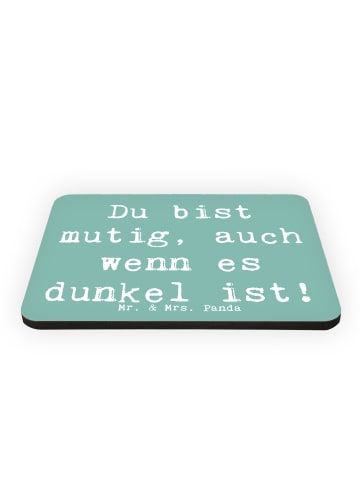 Mr. & Mrs. Panda Kühlschrankmagnet Spruch Angst vor Dunkelheit ü... in Meeresbrise