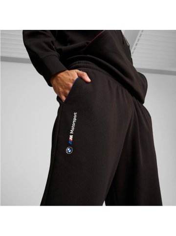 Puma BMW MMS ESS Fleece Motortsport Jogginghose in Schwarz