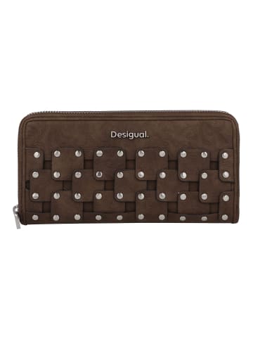 Desigual New Patch Fiona Geldbörse 20.5 cm braun