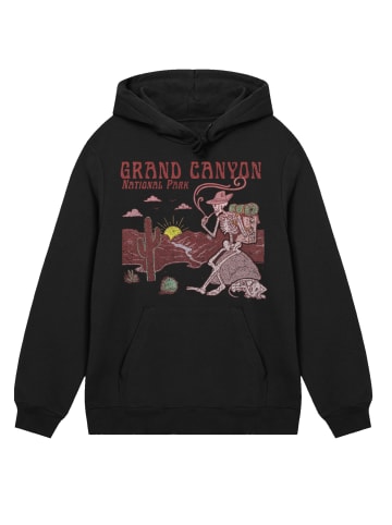 F4NT4STIC Hoodie US National Parks Grand Canyon Sunrise in schwarz