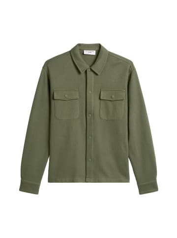 Marc O'Polo DENIM Sweat-Overshirt relaxed in Dark Moss