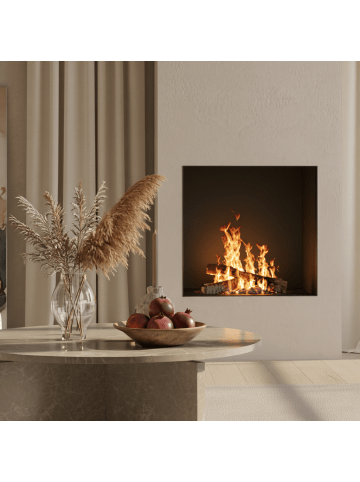 KADIMA DESIGN Teppich Kurzflor Uni-Look Polyester Wohnzimmer waschbar in Beige