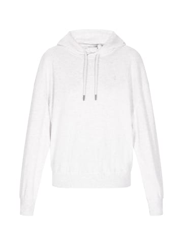DreiMaster Women Hoodie in offwhite melange
