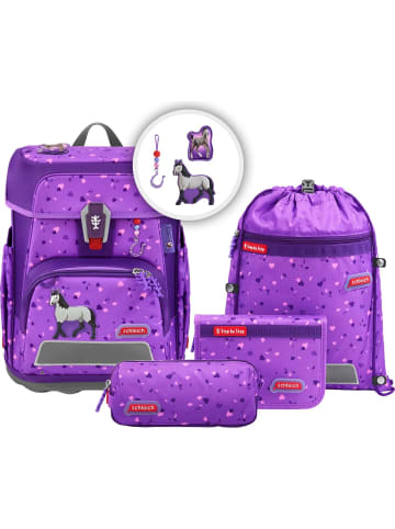 Step by Step CLOUD schleich® Schulranzen-Set Horse Club Horse 5-tlg. in lila
