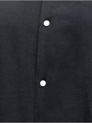 JACK & JONES PLUS Popelin Hemd in Black
