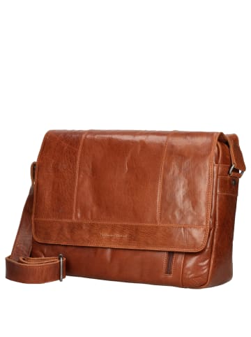 The Chesterfield Brand Tampa - Laptoptasche 15" 40 cm in cognac