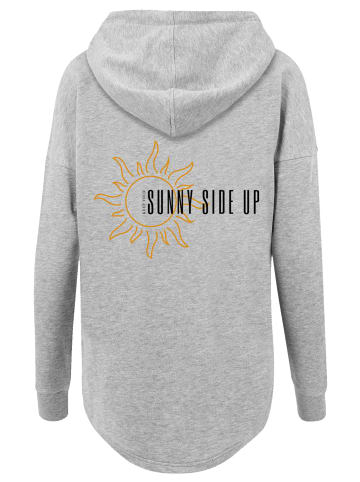 F4NT4STIC Oversized Hoodie Sunny side up in grau