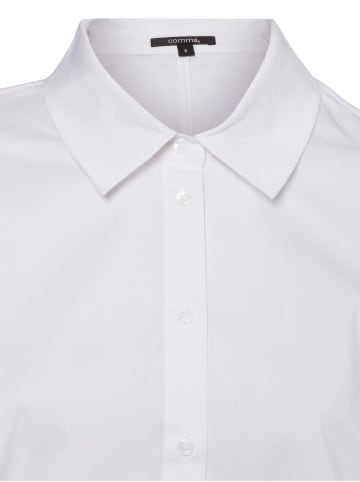 comma Hemdbluse in weiß
