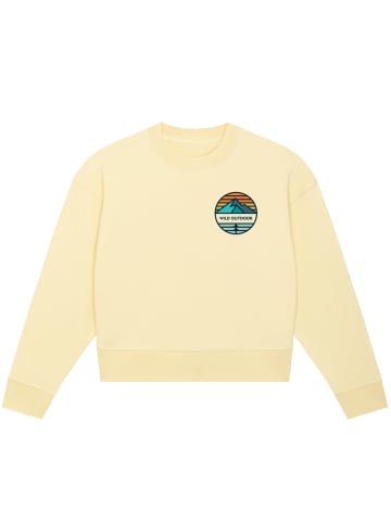 wat? Apparel Sweatshirt Wild outdoor in Butter