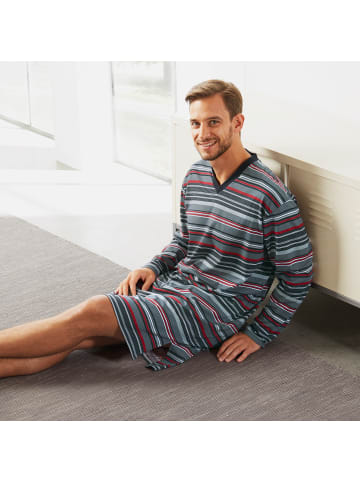 Erwin Müller Single-Jersey Nachthemd in grau