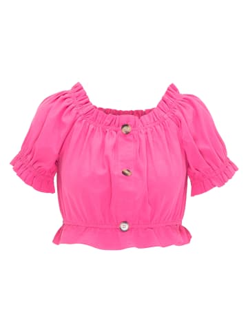 IZIA Carmenbluse in Pink