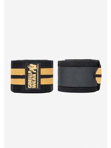 Gorilla Wear Knee Wraps - Schwarz/Gold