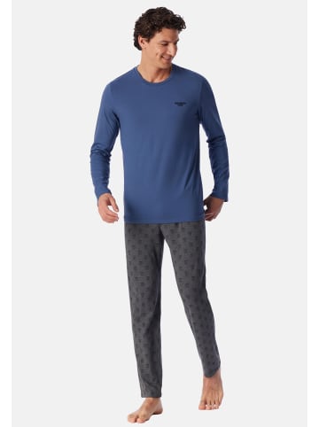 Schiesser Schlafanzug 95/5 Nightwear in Mehrfarbig