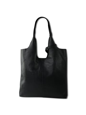 Toscanto Toscanto Shopper Leder schwarz ca. 37cm