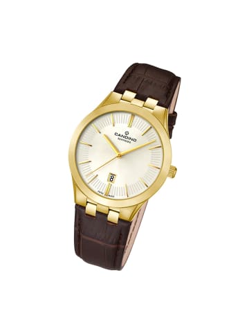 Candino Analog-Armbanduhr Candino Classic braun mittel (ca. 31,5mm)