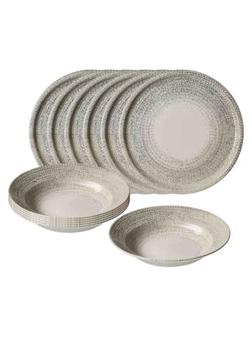 Ritzenhoff & Breker 12er Set Pizza- und Pasta-Set Rimini in grau