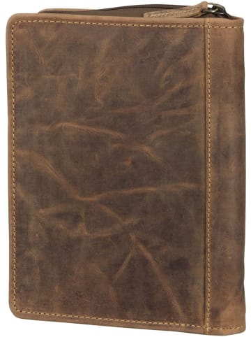 Greenburry Schreibmappe Vintage 1633 RV-Schreibmappe A5 in Brown