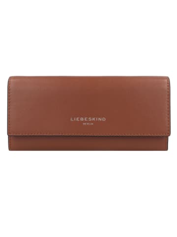LIEBESKIND BERLIN Valentina Geldbörse RFID Schutz Leder 19 cm in russet