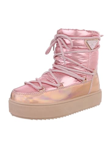 Ital-Design Stiefelette in Pink