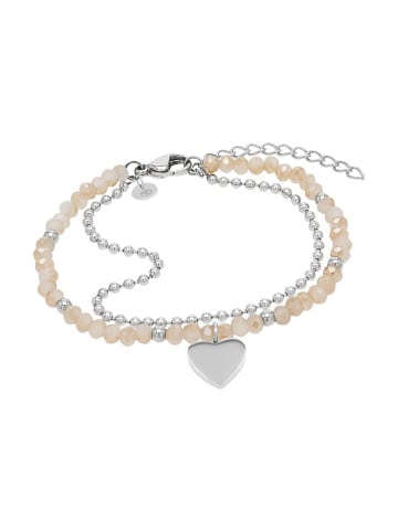 Tom Tailor Armband Edelstahl in silber
