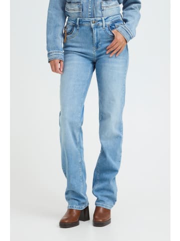 PULZ Jeans Jeans PZKAROLINA Straight fit in Light Blue Denim