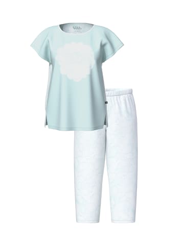 Ulla Popken Pyjama in helles mintgrün