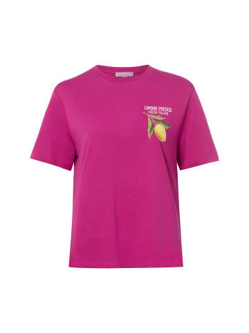 Marie Lund T-Shirt in fuchsia