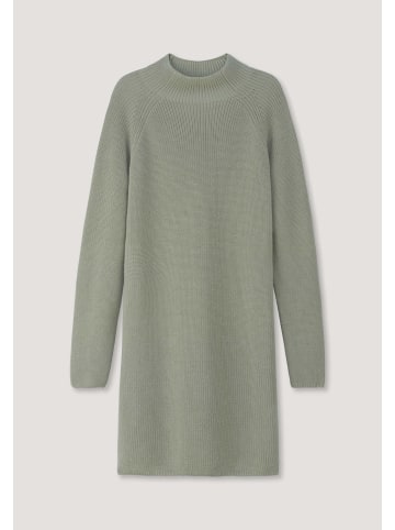 Hessnatur Strickkleid Regular in seegras