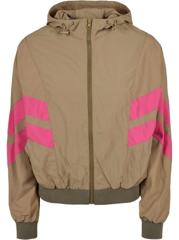 Urban Classics Leichte Jacken in khaki/brightviolet