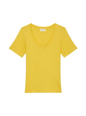 Marc O'Polo V-Neck-T-Shirt regular in corn yellow