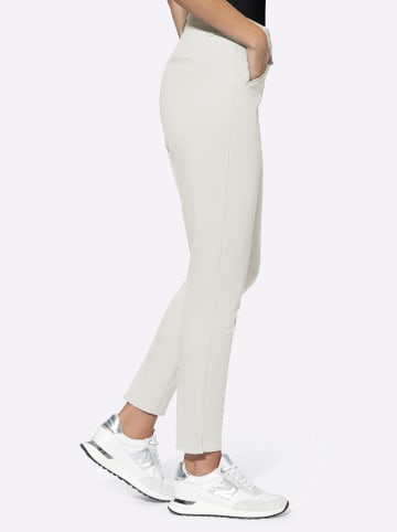 Heine Twill-Hose in ecru