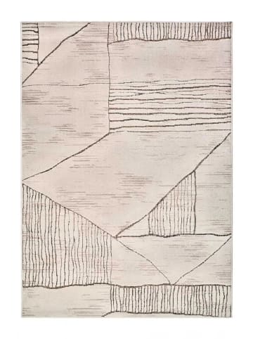 Atticgo Kurzflor-Teppich CERES in creme / braun