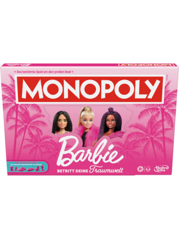 Hasbro Brettspiel Monopoly Barbie, ab 8 Jahre