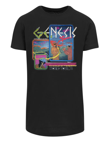 F4NT4STIC Long Cut T-Shirt Genesis World Tour 78' in schwarz