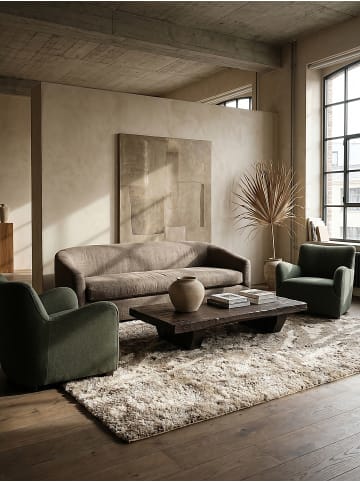 KADIMA DESIGN Hochflor-Teppich Flauschig DOVEL Berber Abstrakt Wohnzimmer Modern in Natur