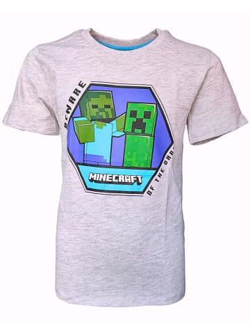 Minecraft T-Shirt Minecraft Creeper in Grau