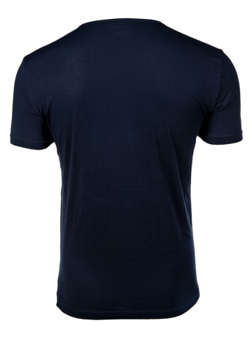 Emporio Armani T-Shirt 2er Pack in Blau/Grau