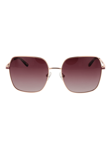Skechers Frauen Sonnenbrille Quadratisch Rose Gold