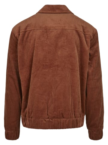 Urban Classics Corduroy Jackets in toffee