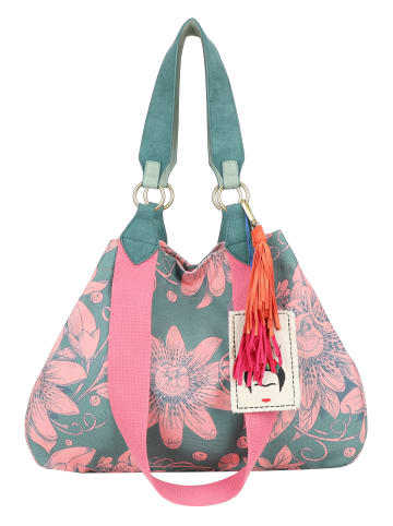 Fritzi aus Preußen Shopper Fritzi x Frida Kahlo in Green