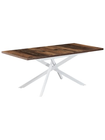 B&D Home Ausziehstisch LARS in Texas-Eiche - (B)120-160 x (H)76 x (T)80 cm