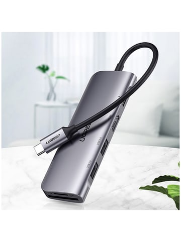 Ugreen Ugreen CM195 6in1 Adapter USB-C HDMI 2x USB-A 3.0USB-C PD