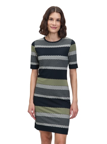 Betty Barclay Shirtkleid kurzarm in Dark Blue/Green