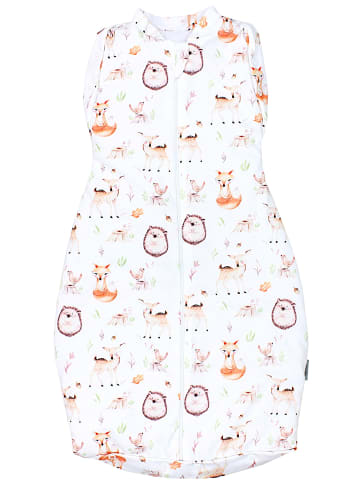 TupTam Babay Schlafsack Pucksack Round in braun/beige