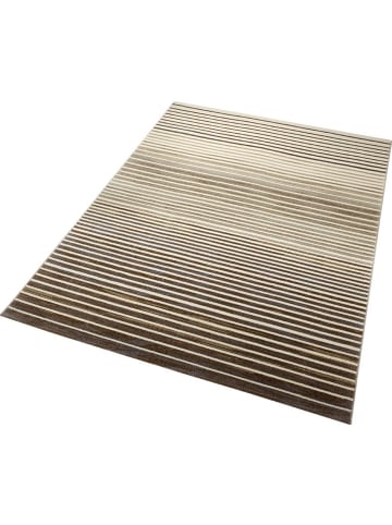 ESPRIT Kurzflorteppich Nifty Stripes in braun beige