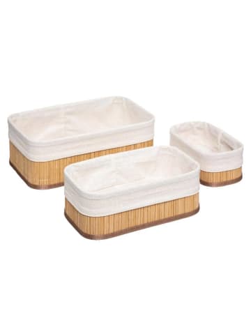 5five Simply Smart Bambusbehälter in beige